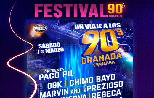 Imagen descriptiva del evento Festival 90s Granada